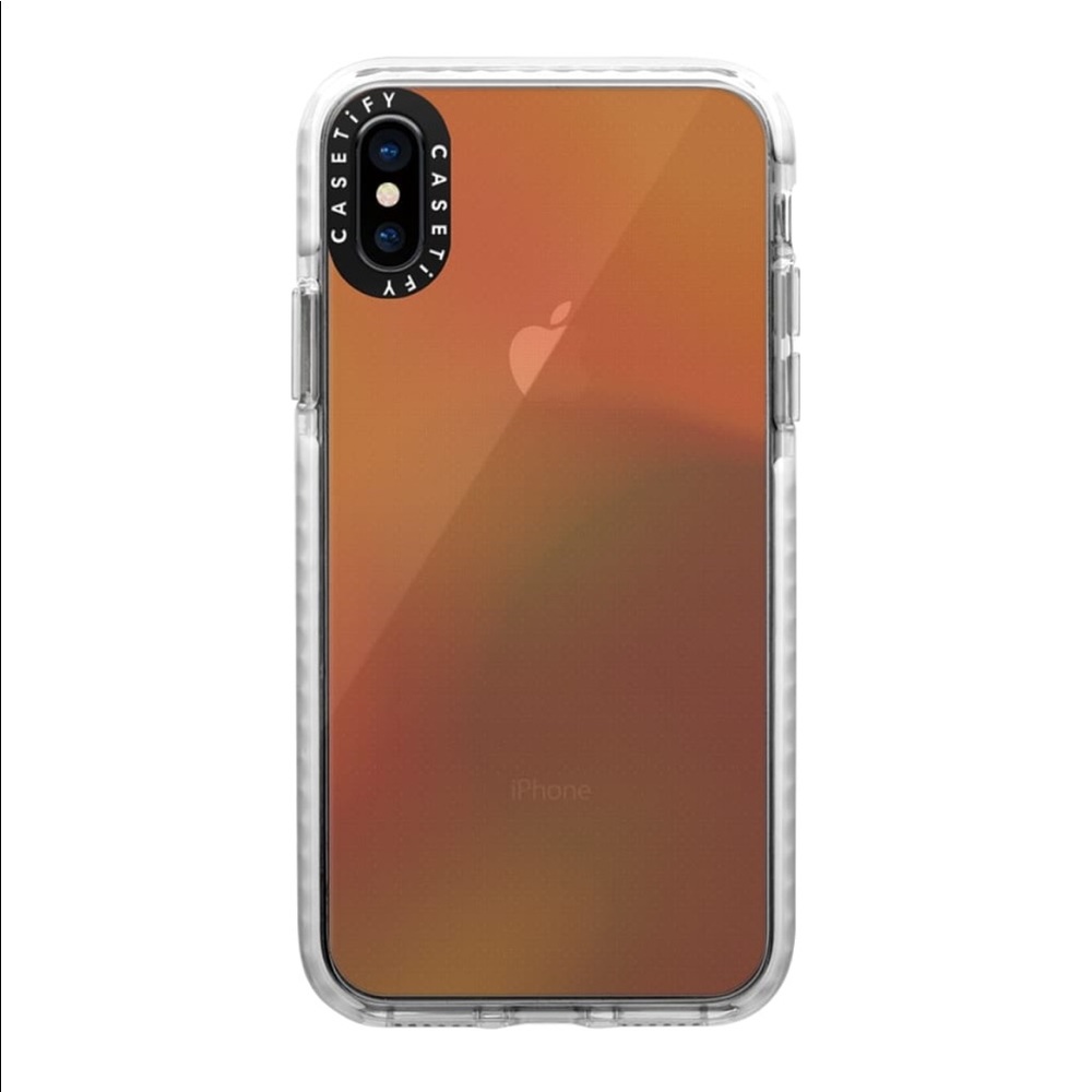 Casetify 11 Pro Iridescent Clear Impact Case